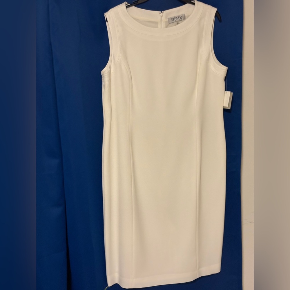 Kasper Women’s Vanilla Ice Sleeveless Dress
